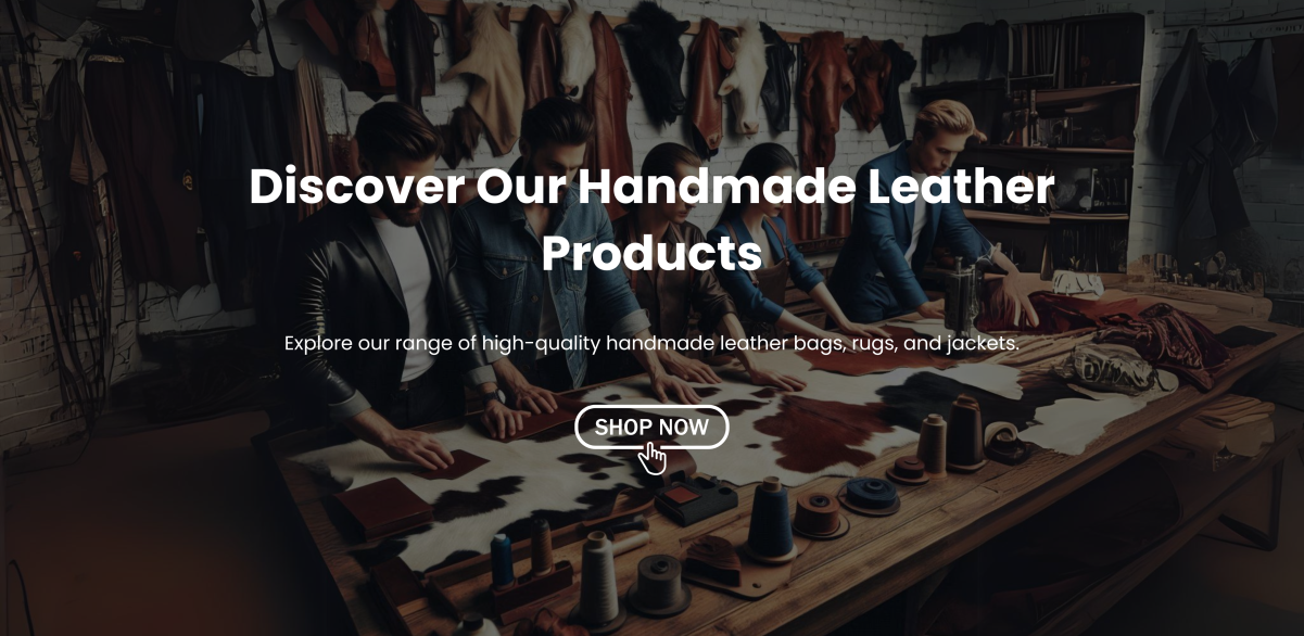 Discover Our Handmade Leather Products